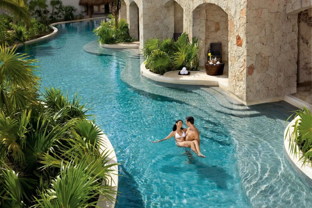 Swim-up suite at Secrets Maroma Beach Riviera Cancun